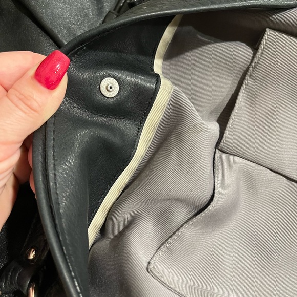 Authentic COACH Parker Hippie Black Leather Bag GUC! 13411 - Picture 13 of 13